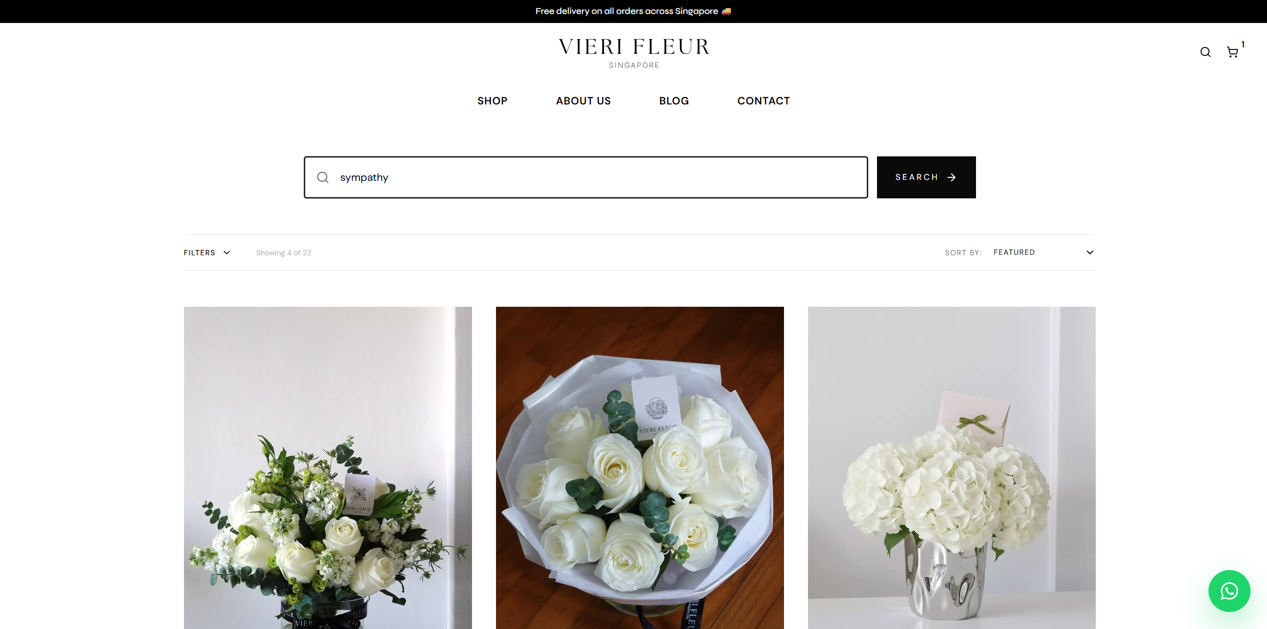 Vieri Fleur's new search feature